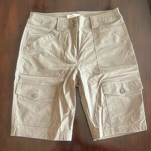 ANATOMIE APIEDI khaki cargo shorts NWT size S